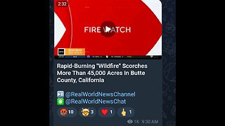 News Shorts: California's Butte County Wildfire