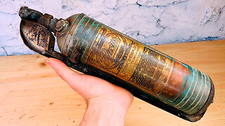 🔥Rusted Broken Fire Extinguisher - Restoration