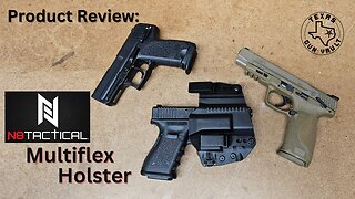 Product Review: N8 Tactical Multiflex OWB-IWB Holster by Crossbreed - Fits over 275 pistols