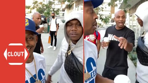 Gillie Da King Gets Embarrassed After Wallo Gets Challenged To Rap Battle In Los Angeles And Loses!