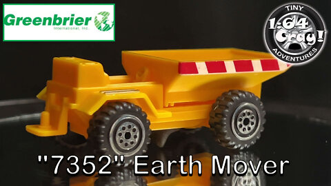 "7352" Earth Mover in Yellow- Model by Greenbrier Int. Inc.