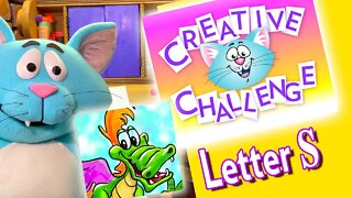 Learn To Draw With Alphabet Letters/Learn to Draw With The Letter S/Sauerpuss and Friends Creativity