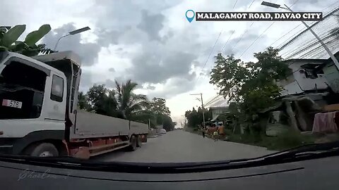 Davao City Road Tour: Malagamot Road from Panacan