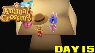 Animal Crossing: New Horizons Day 15 - Nintendo Switch Gameplay 😎Benjamillion