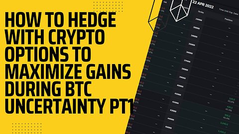 How to Hedge with Crypto Options to Maximize Gains During BTC Uncertainty Pt1