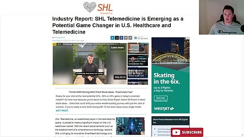 BIG Things Coming for SHL Telemedicine ⚠️ "Potential Game Changer in U.S" - Analyst