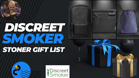 Discreet Smoker Smell Proof Backpack, Bag, Stash - Stoner Gift List