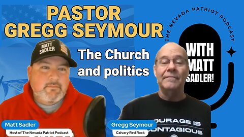 Pastor Gregg Seymour speaks with us about the local church's role in politics