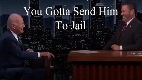 Joe Biden "Joked" about sending Trump to jail with Man Show Jimmy