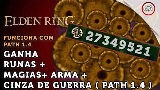 Elden Ring, Localização do glith de Runas infinitas, Runas + Magia / Cinza (funciona com path 1.4 )