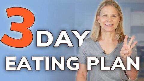 3-Day EATING PLAN to Start or Restart Low Carb Dieting