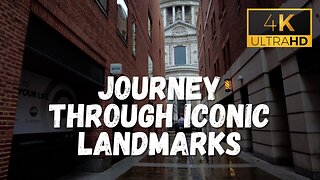 Timeless London - Lincoln's Inn Fields to St Paul's Cathedral - 4K, 60FPS