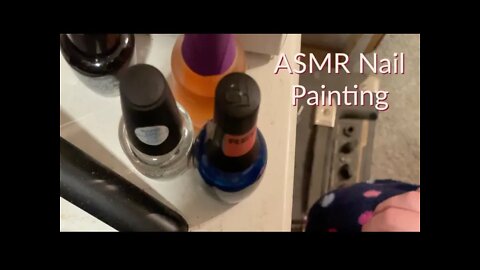 ASMR Nail Painting