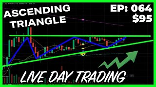 LIVE Webull Day Trading (Ascending Triangle Technical Pattern $BA Boeing Stock) | EP 064