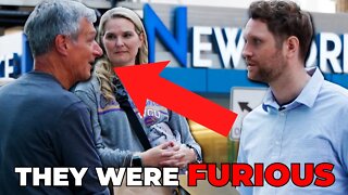 Asking New Yorkers to Donate to Tucker Carlson GOES WRONG