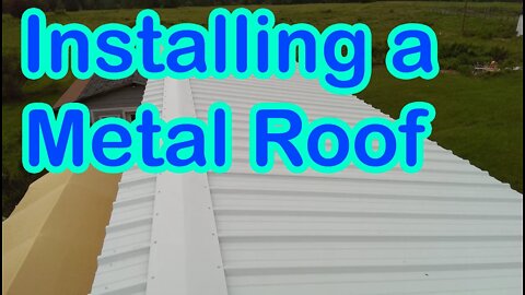 How To Install A Metal Tiny House Roof