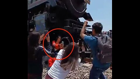 WARNING: Tragic incident in Mexico, train accident resulted in the death of a woman