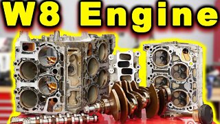 W8 Passat Engine Teardown and Inspection ~ TINY V8