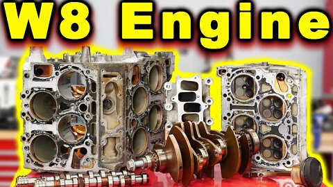 W8 Passat Engine Teardown and Inspection ~ TINY V8