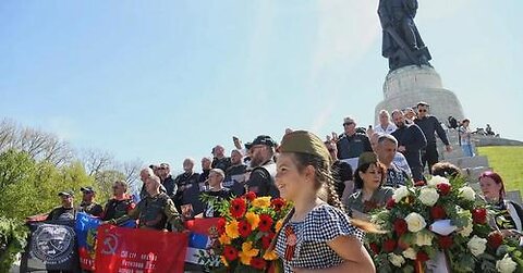 Parade zum Tag des Sieges in Deutschland Wittenburg Mecklenburg 11. Mai 2023