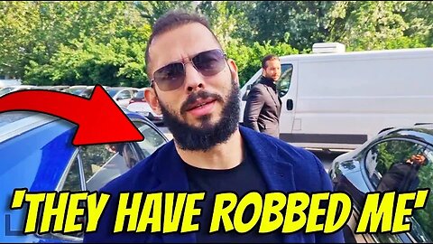 Andrew Tate BREAKS SILENCE Leaving Court (New Video)