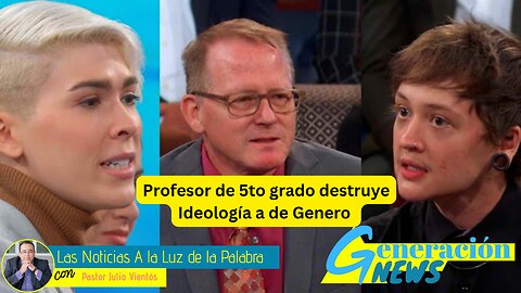 Profesor de 5to grado destruye Ideología a de Genero