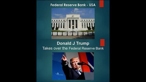 TRUMPED - How Donald J Trump took over the Federal Reserve Bank FED