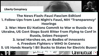 Liberty Conspiracy LIVE 6-4-24! More Fauci Fascism, More EU-Ukraine War Love, Feds EV School Buses!