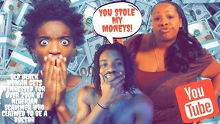 Old Black Woman Gets Finnessed for Over 200k by Nigerian Scammer Who Claimed to Be a Doctor