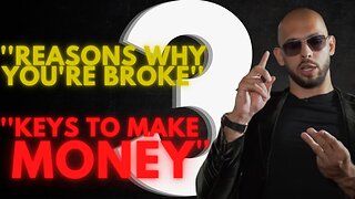 millionaire secrets : 3 keys to make money and 3 reasons why you're broke.