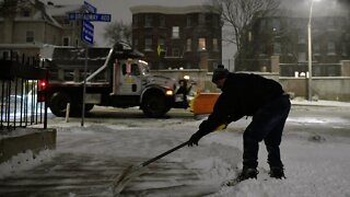 Winter Storm Lashes East Coast With Deep Snow, High Winds