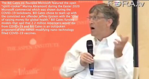 Bill Gates Discussing Death Panels | What Is Bill Gates Talking About? | "And That's Called the Death Panel, But You Are Not Supposed to Have That Discussion." - Bill Gates