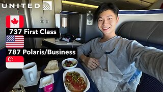 UNITED Airlines' LONGEST FLIGHT in BUSINESS CLASS ✈️