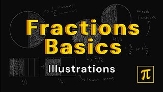 What are FRACTIONS? - Understand this through a lot of illustrations!
