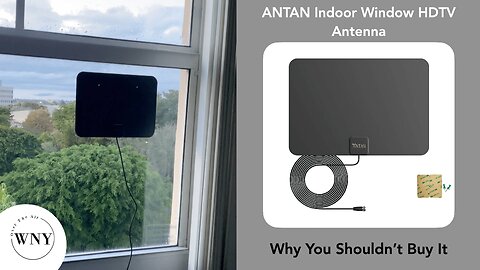 ANTAN Indoor Window HDTV Antenna Review