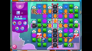 Candy Crush Level 3605, 28 Moves 0 Boosters