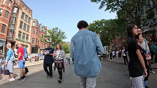 Boston 4K Walking Tour - Back Bay Open Streets Newbury Live Music Food - Top Things To Do in Boston