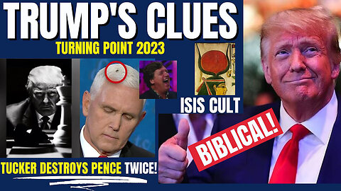 Trump Clues - Biblical! Pence - Not My Concern 7.18.23