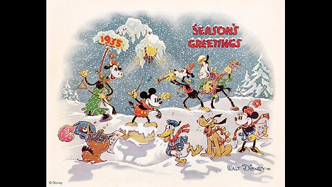 Hall of Fame Christmas Show with Walt Disney & Mickey's Gang (December 23, 1934)
