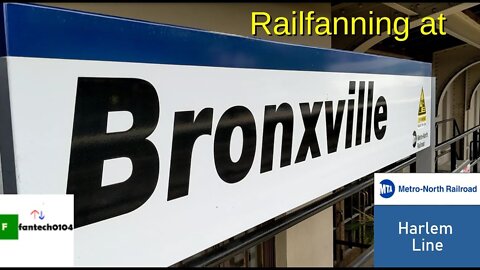 Railfanning at Bronxville on the Metro North Harlem Line (M3A, M7A & P32)
