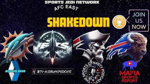 AFC East Shakedown - NFL & AFC EAST WEEK 8 PREVIEW & WEEK 7 WINNERS AND LOSERS