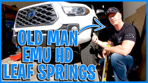 How to install a lift kit on a Toyota Tacoma eps 5. We install a old man emu 3" lift kit Part 2 of 2