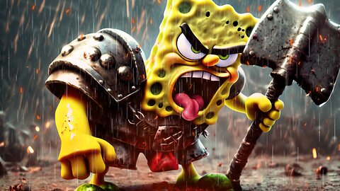 The Great Jelly War - Spongebob Metal Music (Kid Friendly) #metal #shorts