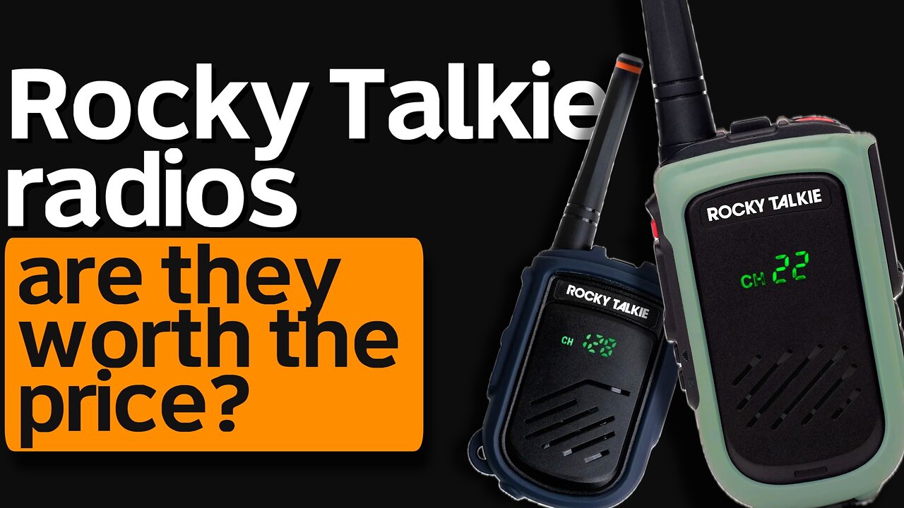 Rocky Talkie Radio Review & Comparison Mountain Radio Vs "5Watt Radio"