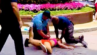 Trans Activist CRUSHED by Police at Patriot Event!!!