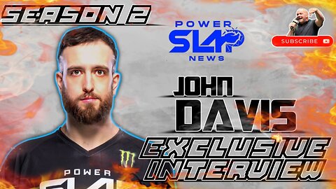 POWER SLAP NEWS SEASON 2 INTERVIEW: John "The Machine" Davis CHAMPION | PowerSlapNetwork.com