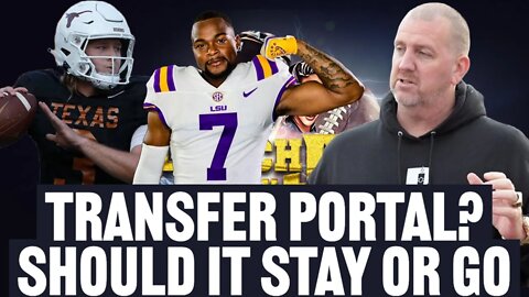 Should the Transfer Portal STAY or GO? | The Coach JB Show