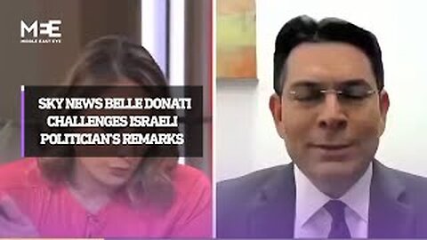 Sky News Belle Donati challenges Israeli politician’s remarks about Gaza