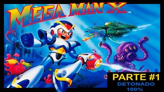 [SNES] - Mega Man X - [Parte 1] - Detonado 100% - 1440p