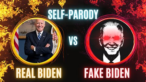 Biden descends to self-parody